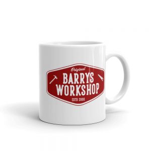 Barry’s Workshop Mug – Red Logo